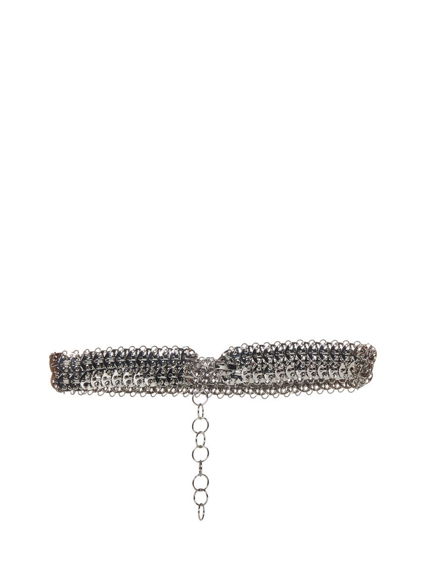 Rabanne Interlinked Brass Chainmail Belt With Adjustable Clasp