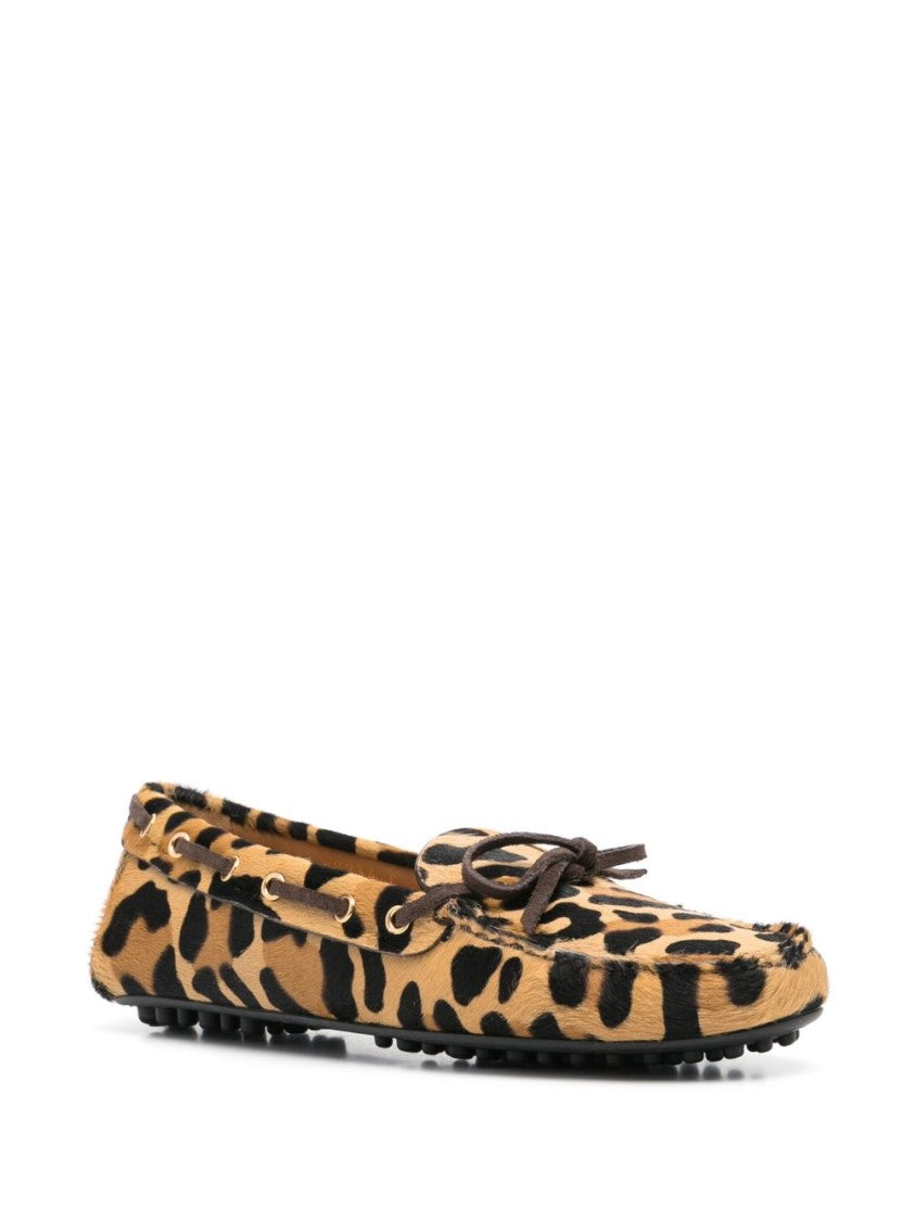 Car Shoe St Leopard Moccasin