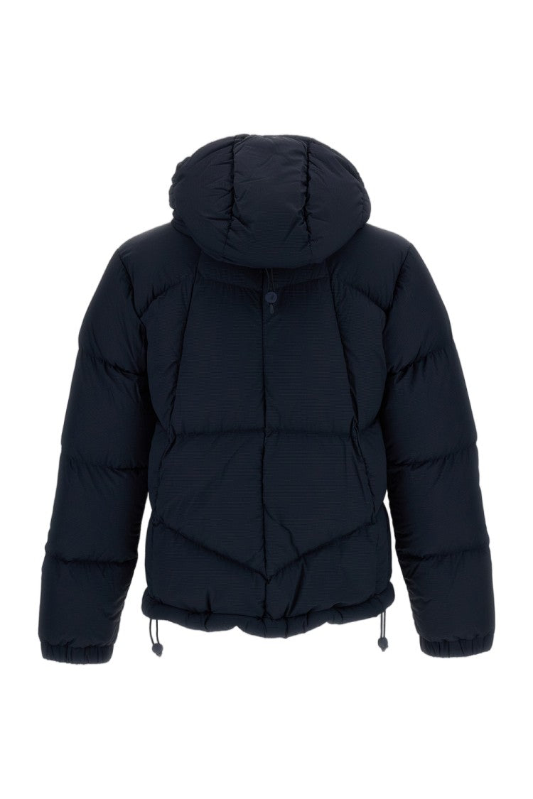 K-Way Blue Quill Waterproof Ripstop Nylon Jacket