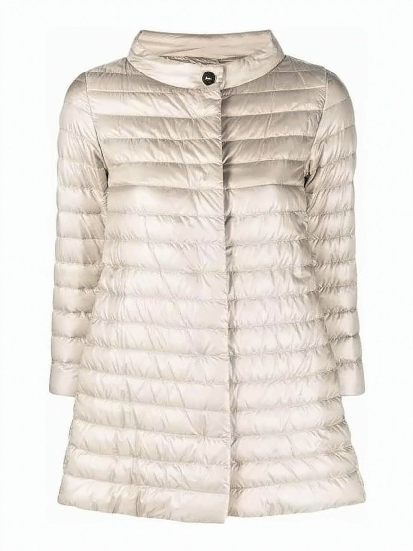 Herno Lightweight Padded Jacket With Horizontal Quilting