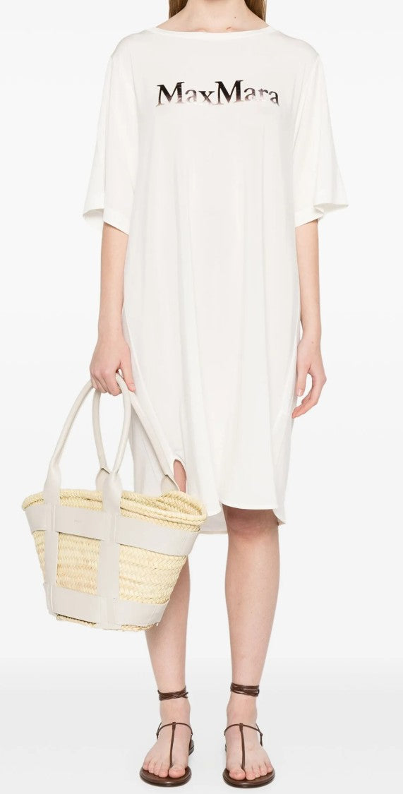 Max Mara Minimalist Loose-Fitting Dress