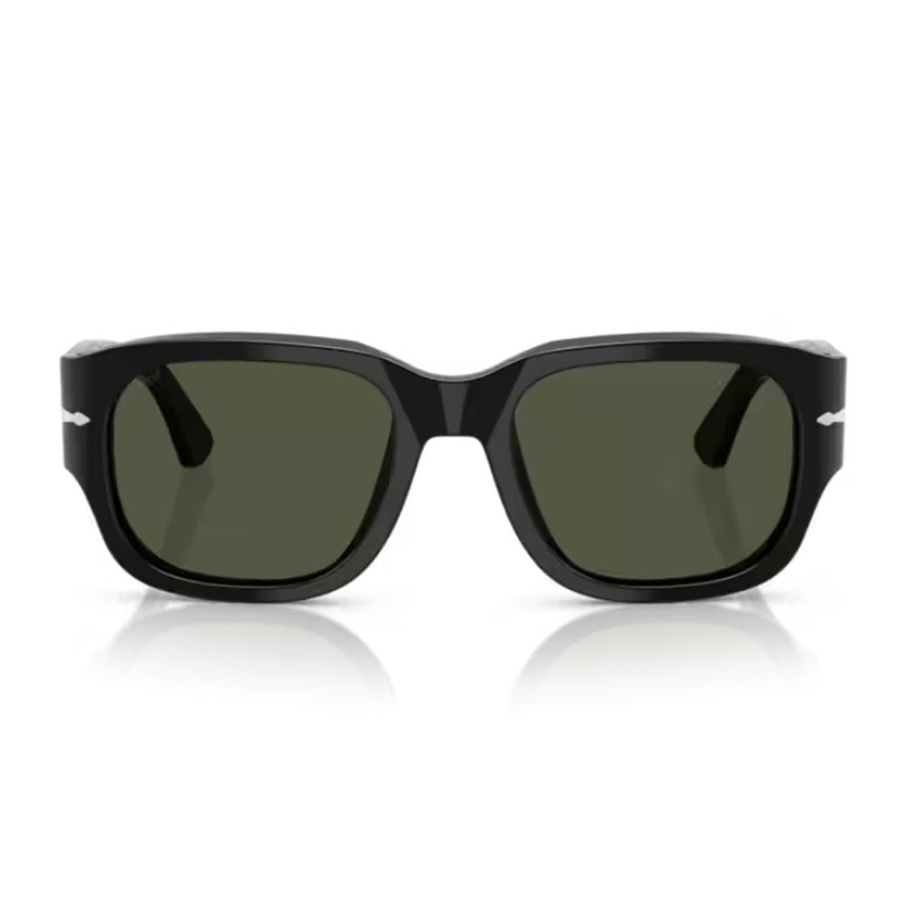 Persol Po3380s Square Black Acetate Sunglasses