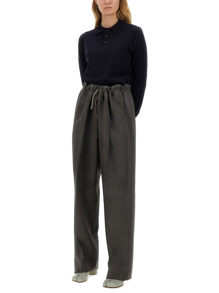 Maison Margiela Wool And Mohair Pants