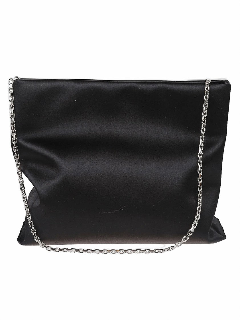 Roger Vivier Rectangular Black Clutch Bag
