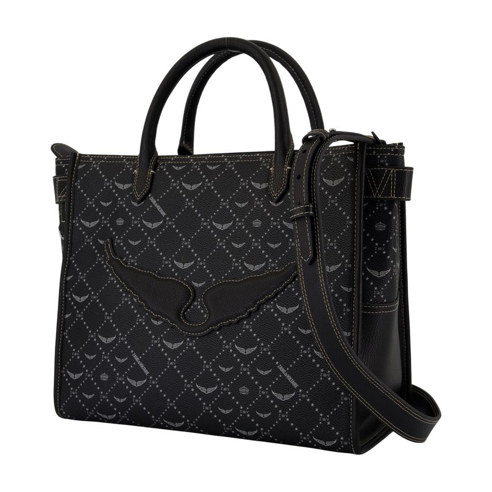 Zadig & Voltaire Angel Monogram Bag - Synthetic - Black