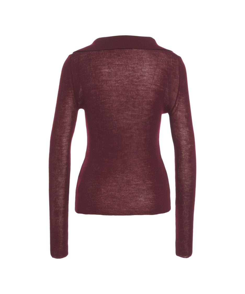 Grifoni Knitted Polo Shirt