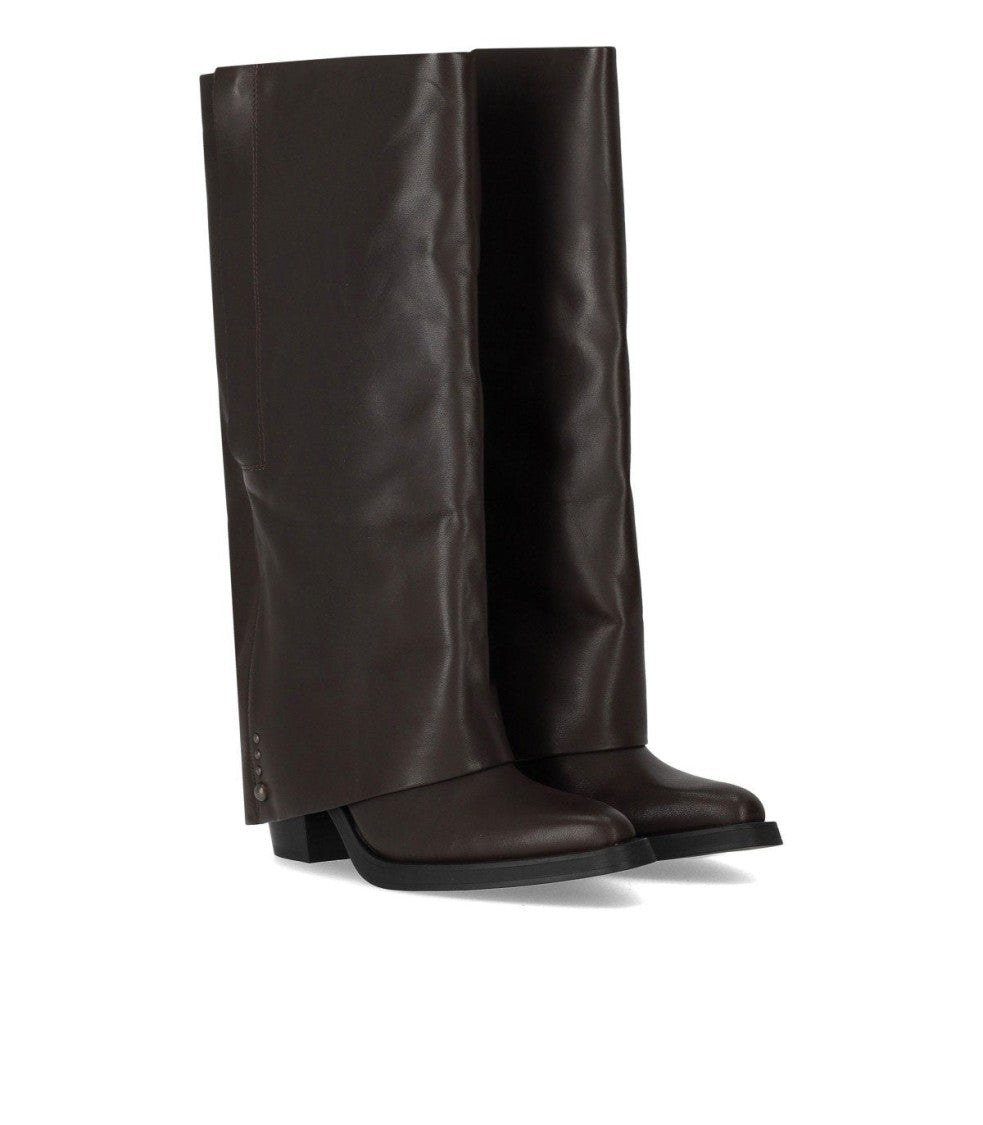 Ash Jackson Brown Heeled Boot