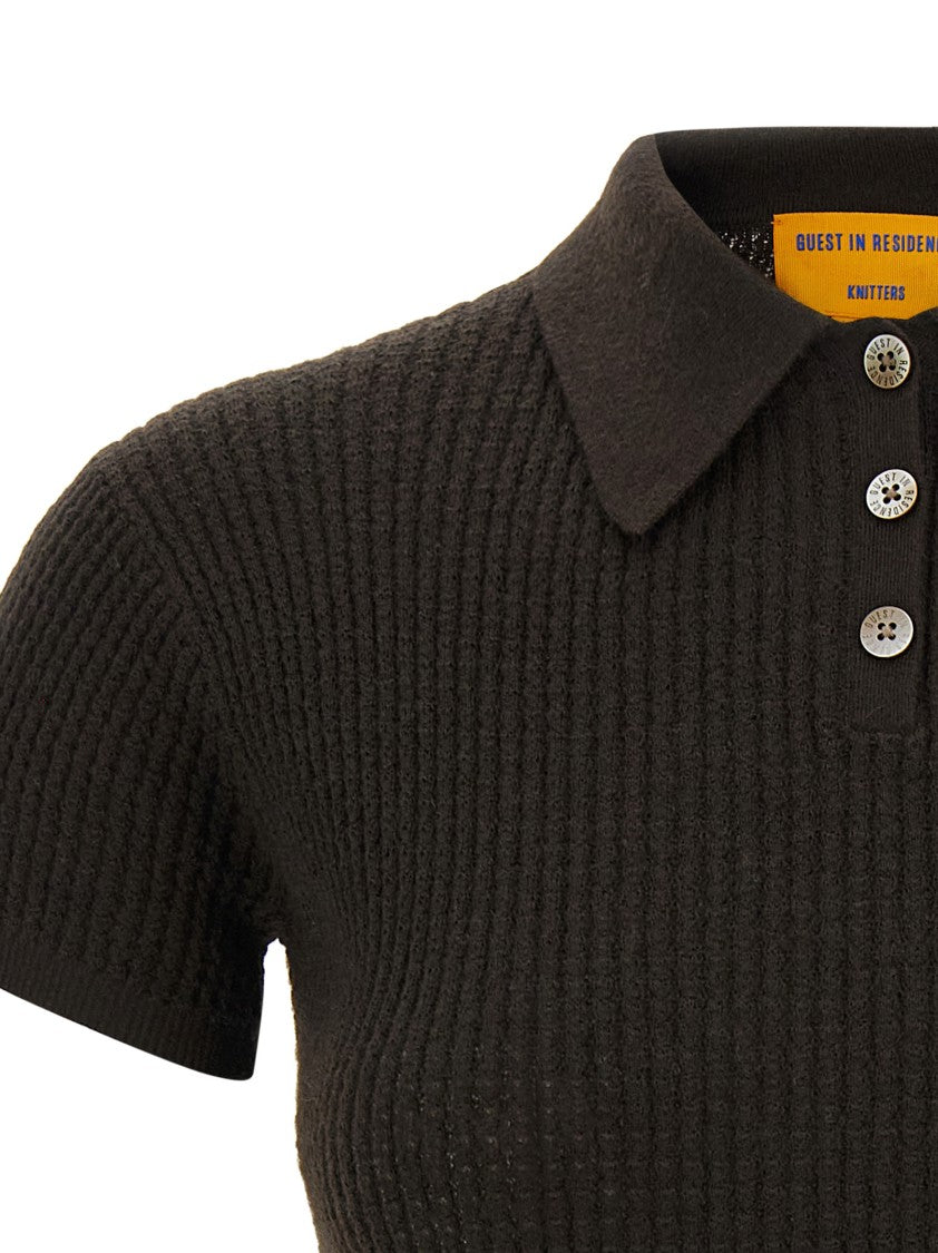 Guest In Residence 'Shrunken' Polo Shirt