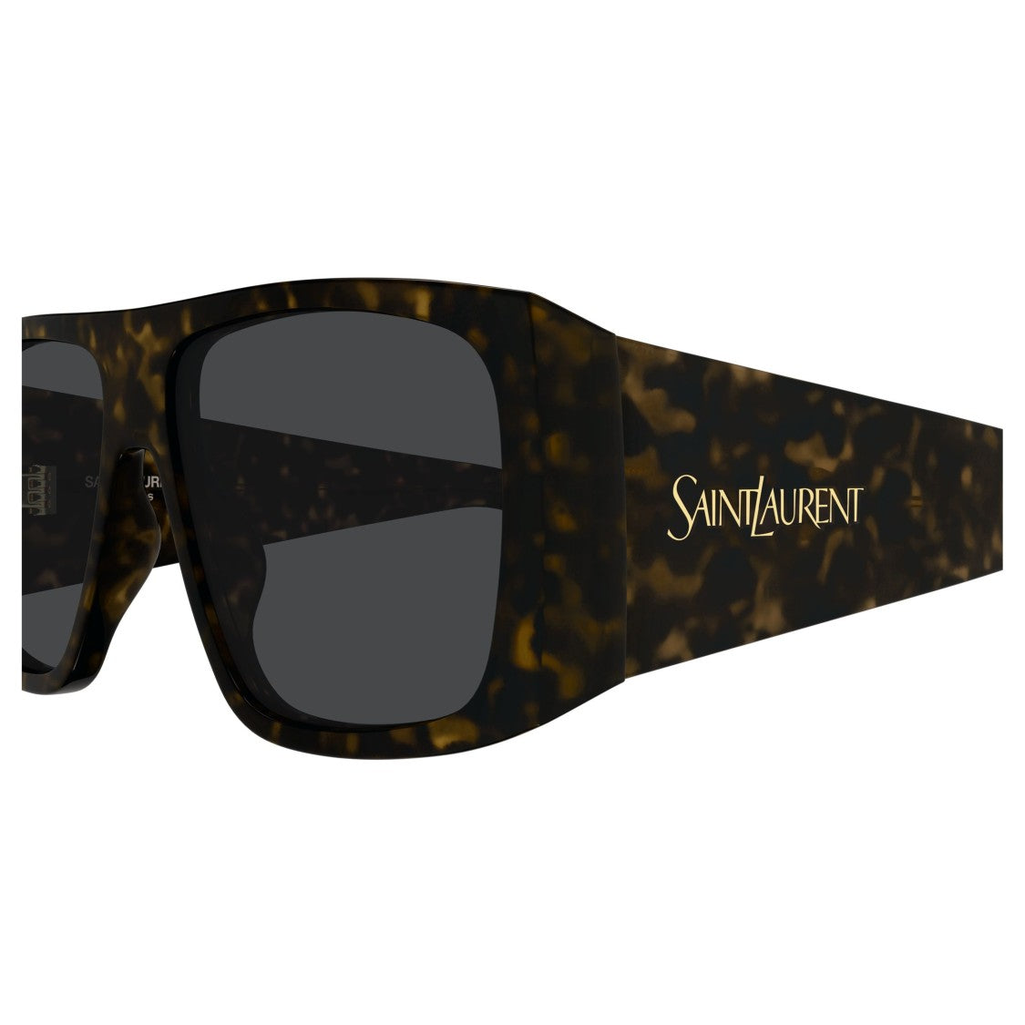 Saint Laurent Sl 832 Tortoiseshell Rectangular Sunglasses