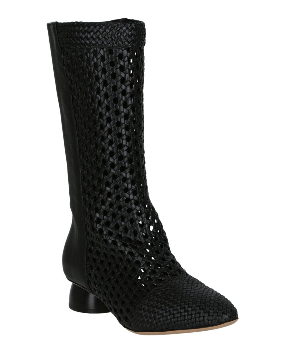 Ferragamo Tarsina Woven Boots
