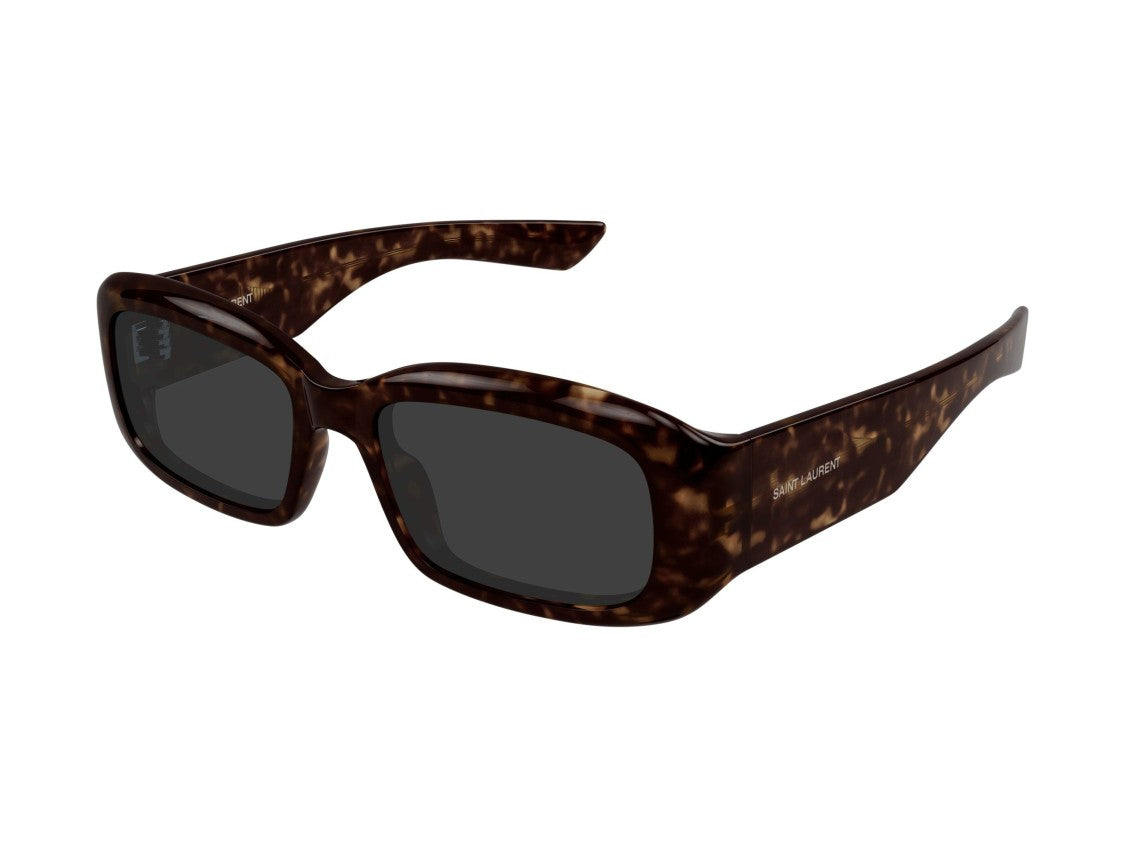 Saint Laurent Sl 809 Bold Tortoiseshell Oversized Square Sunglasses