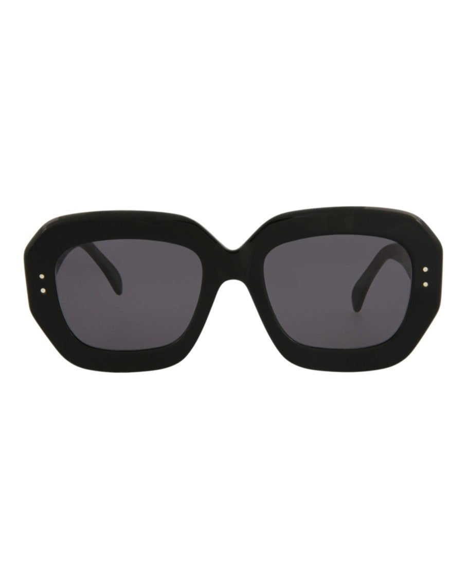Alaïa Square-Frame Acetate Sunglasses