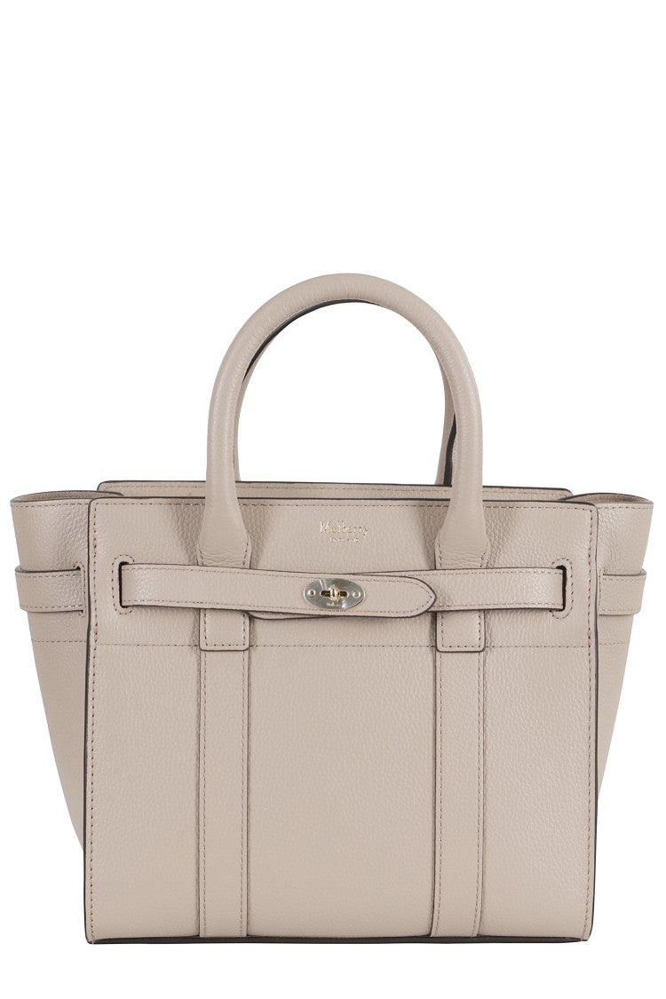 Mulberry Mini Zipped Bayswater Small Classic Gray