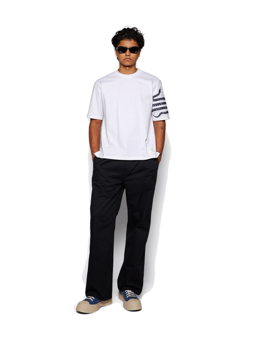 Marni Straight-Leg Trousers With Button Closure