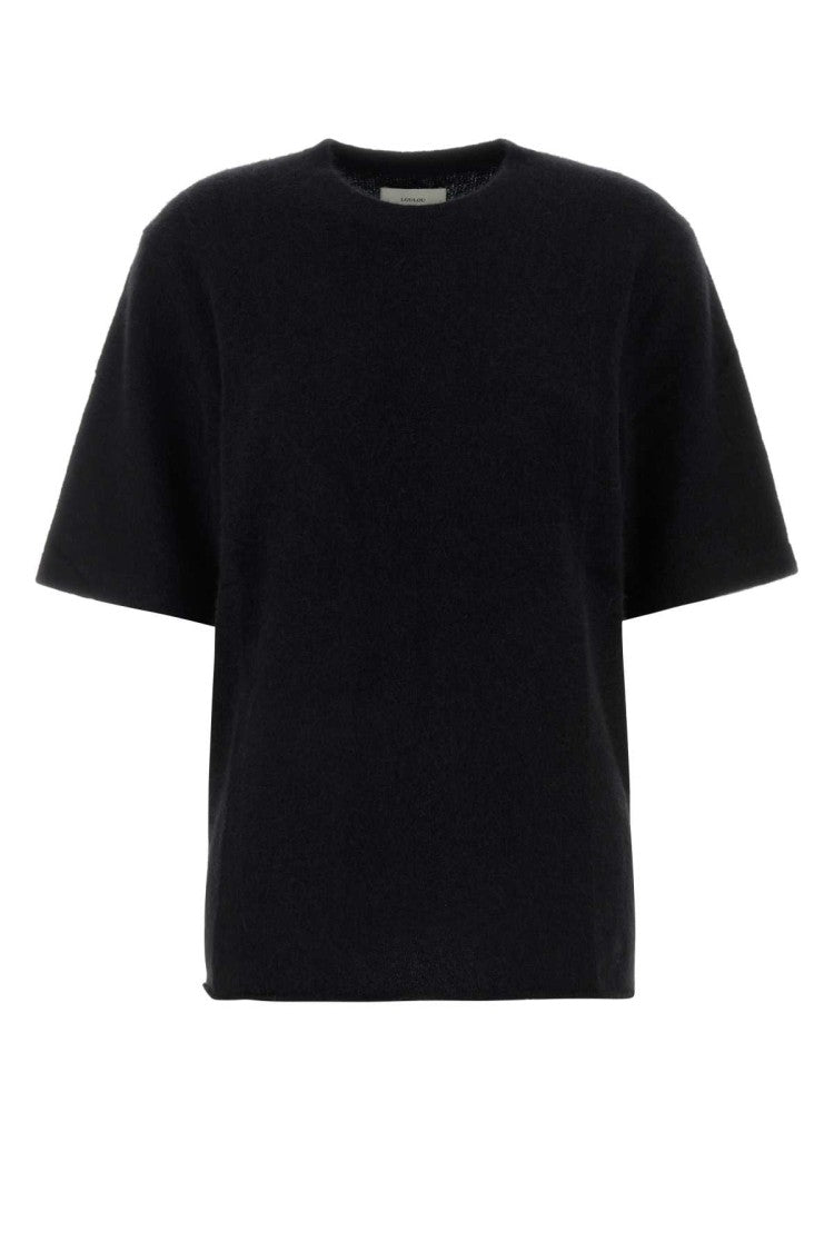 Loulou Studio Black Wool Blend Raven Sweater