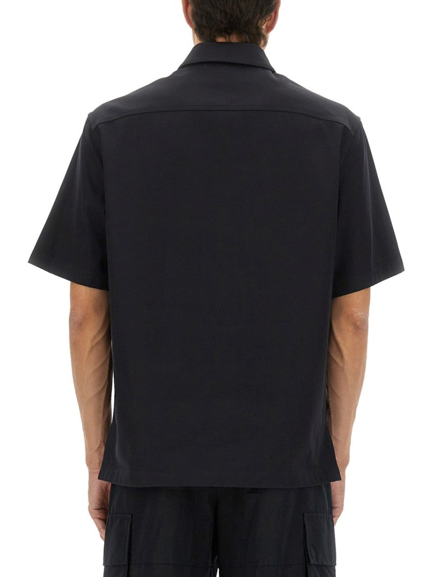 Givenchy Short-Sleeved Relaxed Fit Cotton Shirt