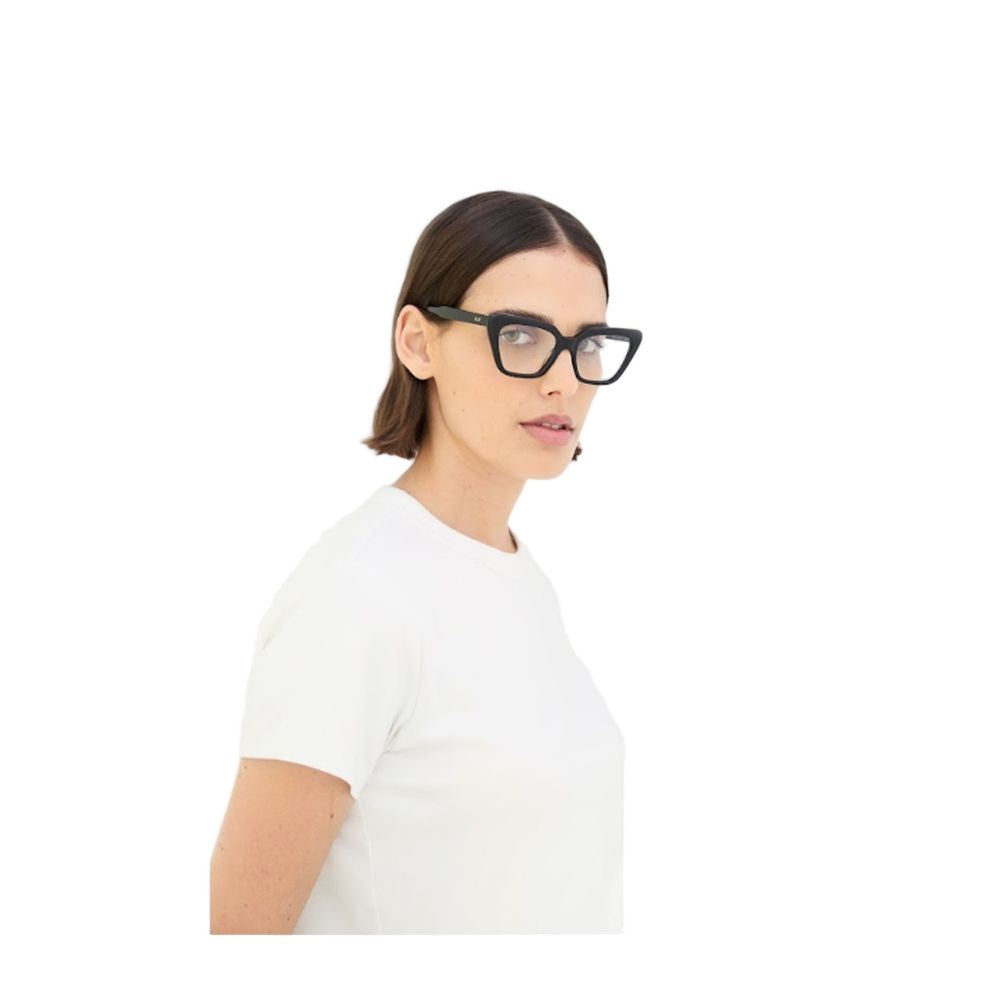 Retrosuperfuture Numero 122 Black Cat-Eye Sunglasses