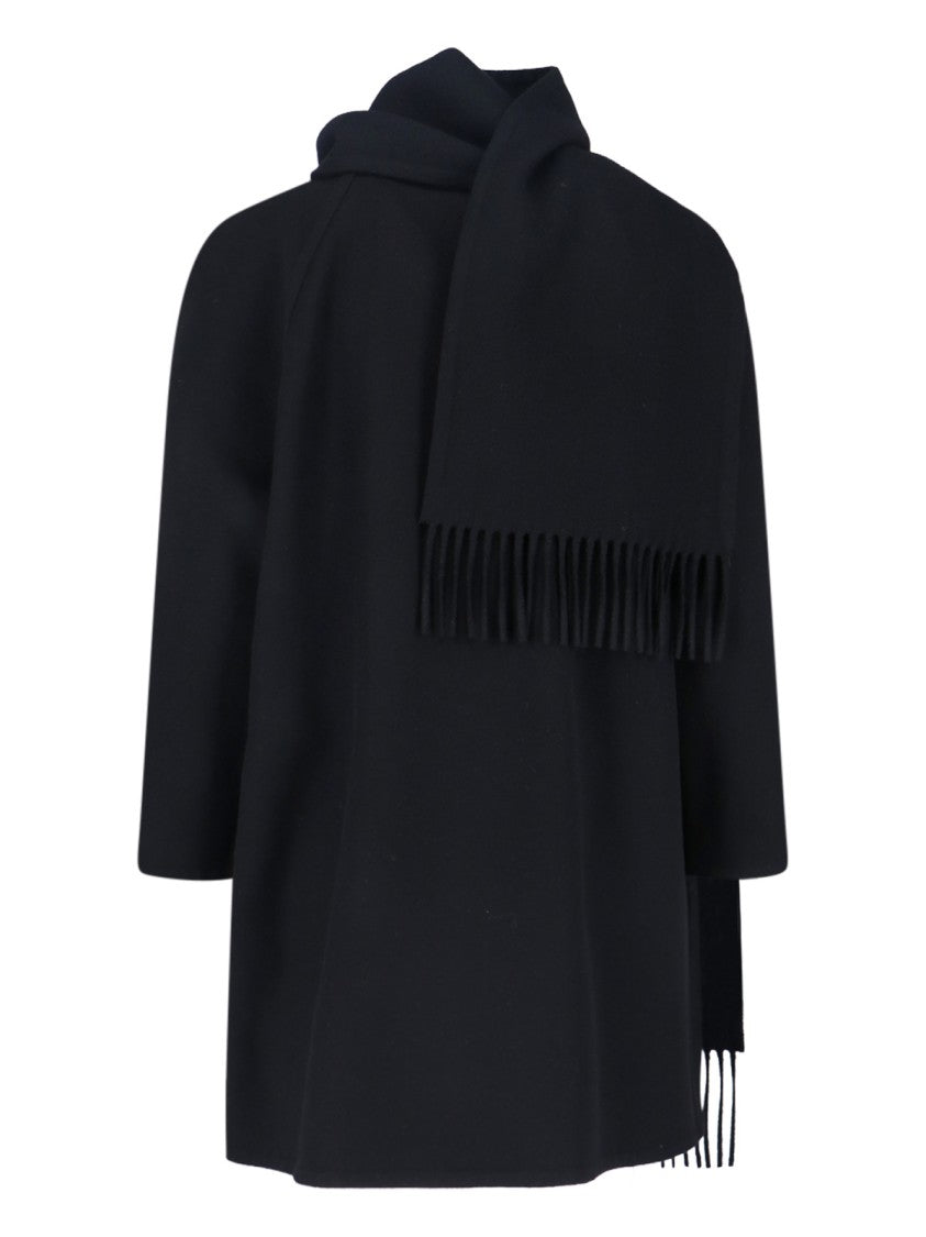 Balenciaga Tailored Black Jacket With Minimalist Design