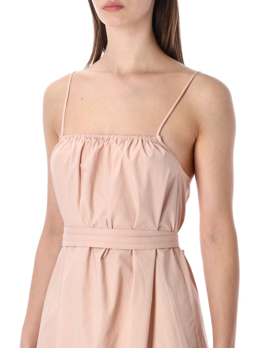 Soeur Heidi Arricciato Cotton Midi Dress