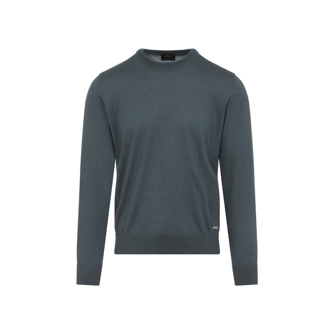 Brioni Green Crewneck Cashmere Sweater