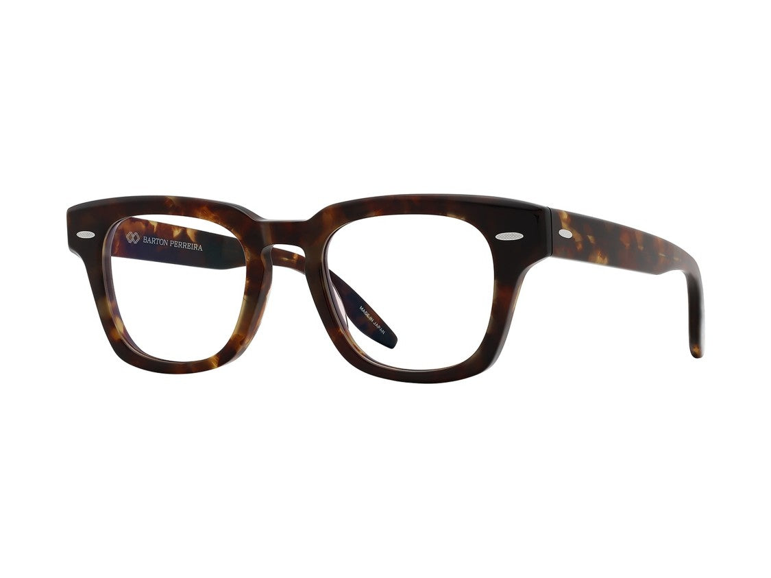 Barton Perreira Bp50146i Bold Square Tortoiseshell Eyeglasses