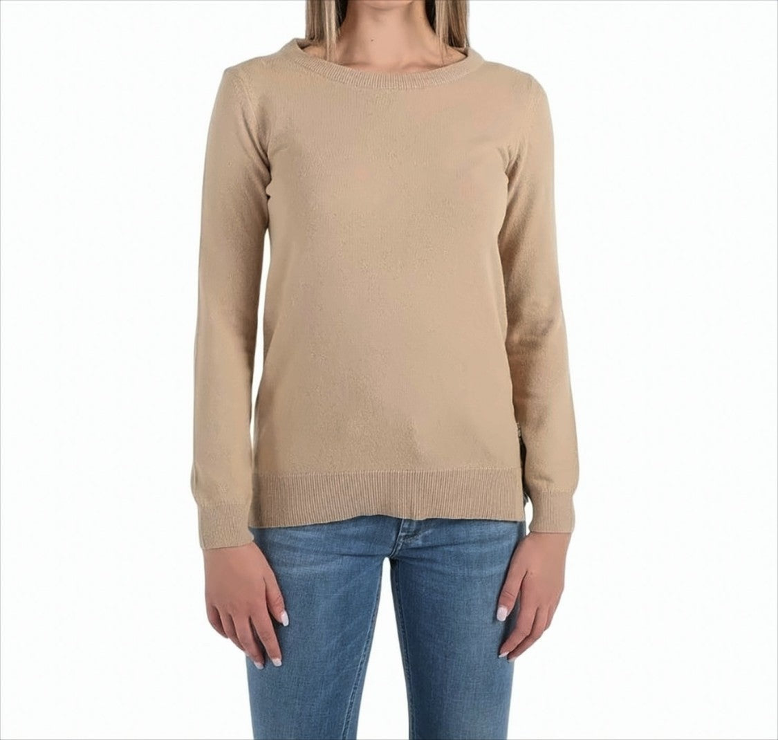 Barbour Pendle Crew Knit Sweater With Tartan Details