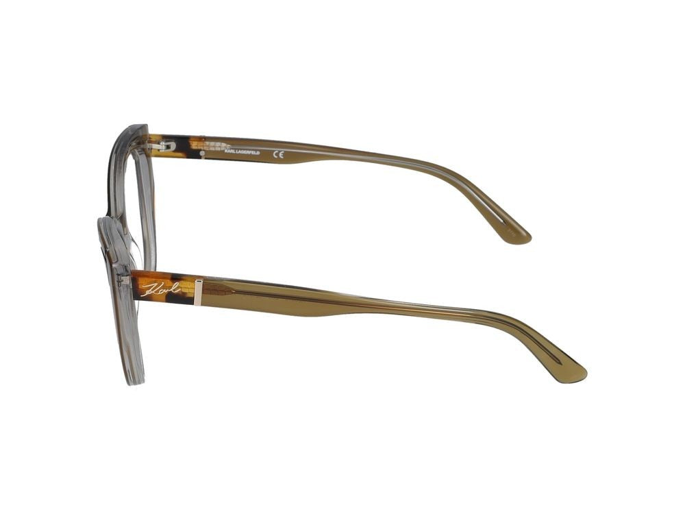 Karl Lagerfeld Eyeglasses Kl6078 205 Brown/Crystal 52/16/140