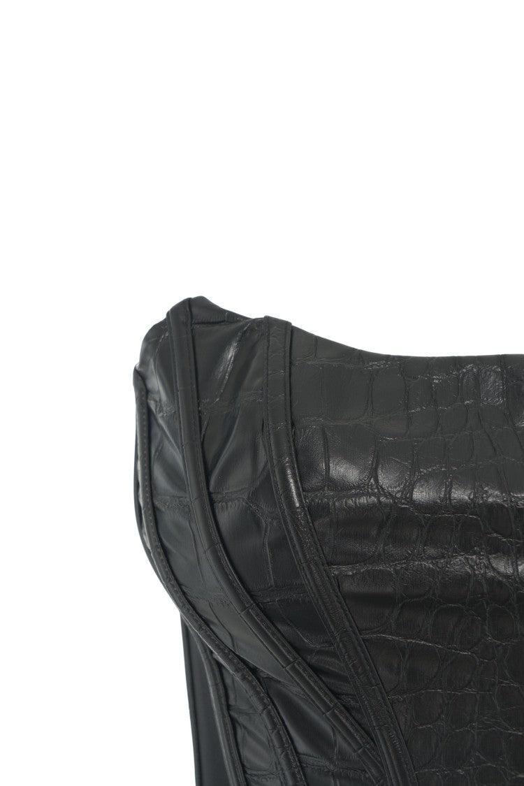 Elisabetta Franchi Crocodile Print Top