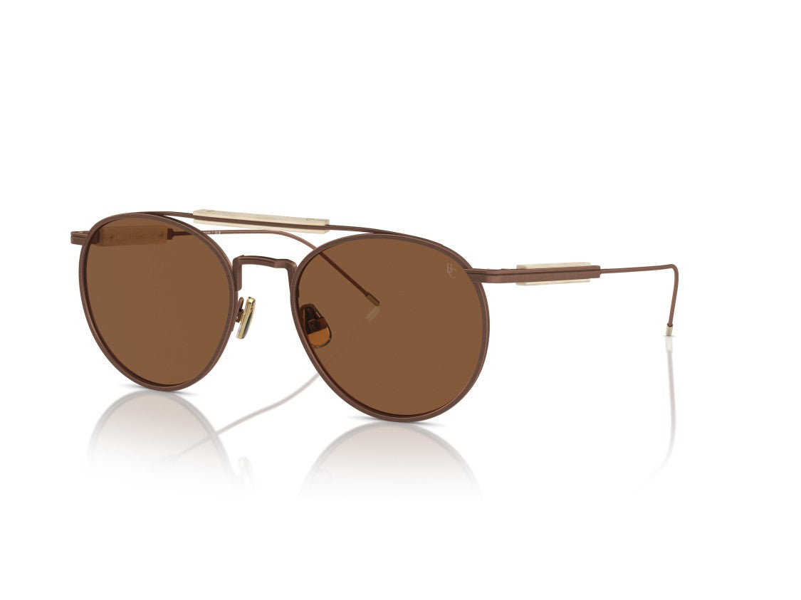 Brunello Cucinelli Brown 0Bc2004st Titanium Aviator Sunglasses