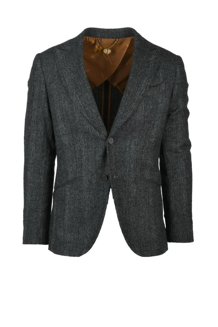 Maurizio Miri Rounded Jacket - Grey