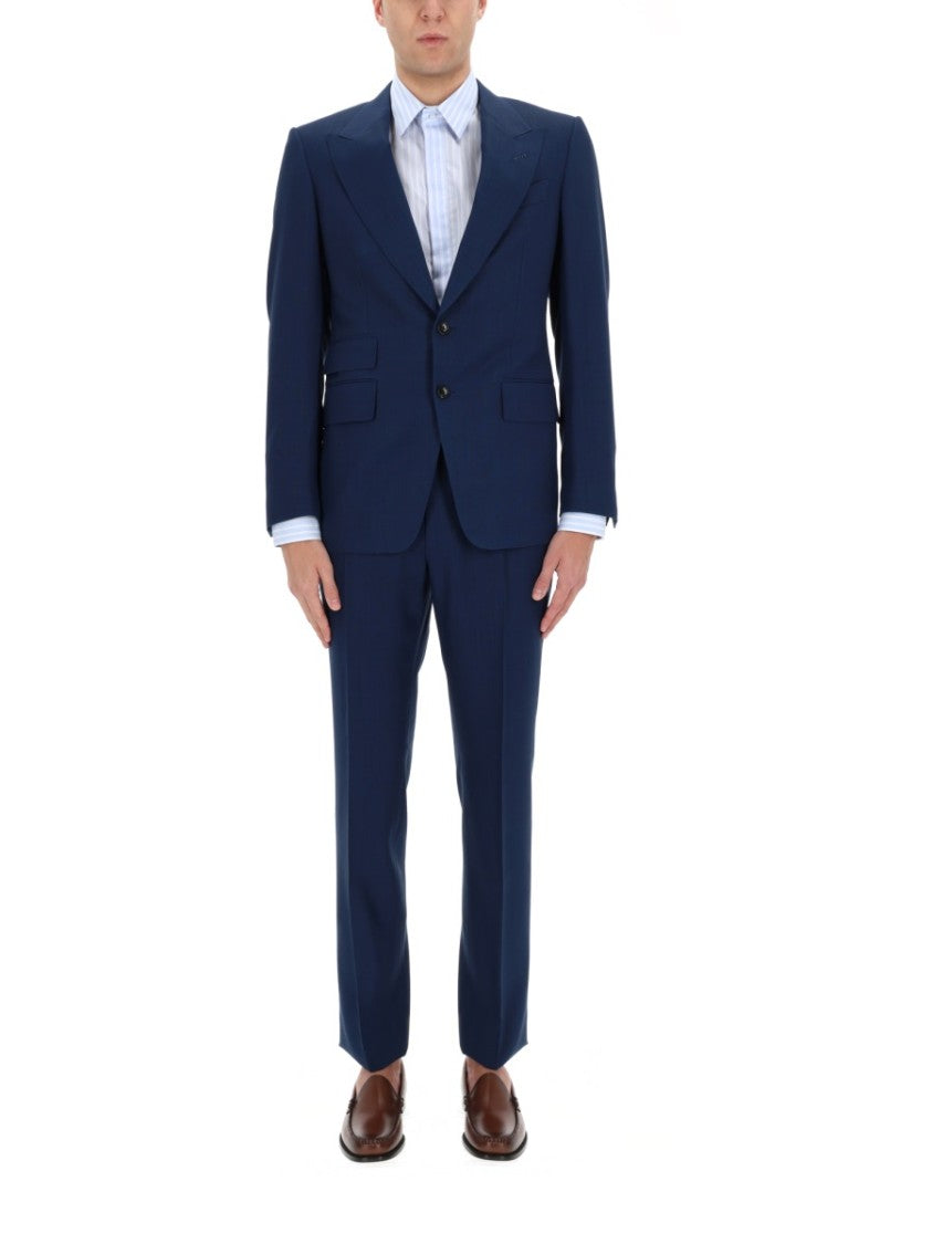 Tom Ford Deep Blue Tailored Straight Cut Suit