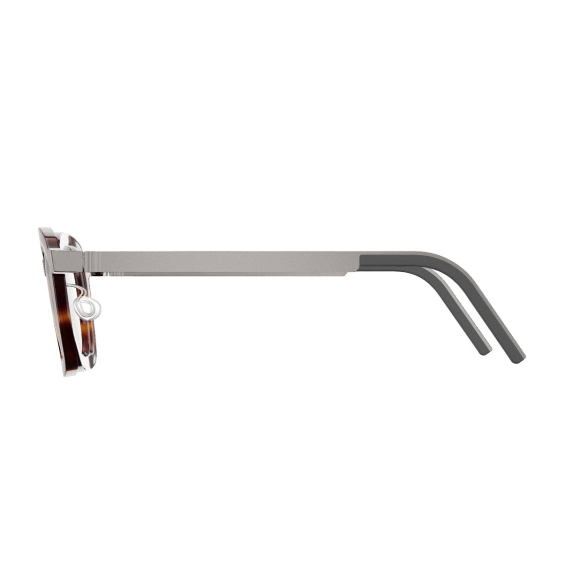 Lindberg Havana Acetanium Acetate Rectangular Sunglasses