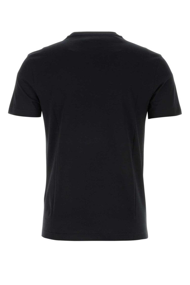Versace Black Cotton T-Shirt