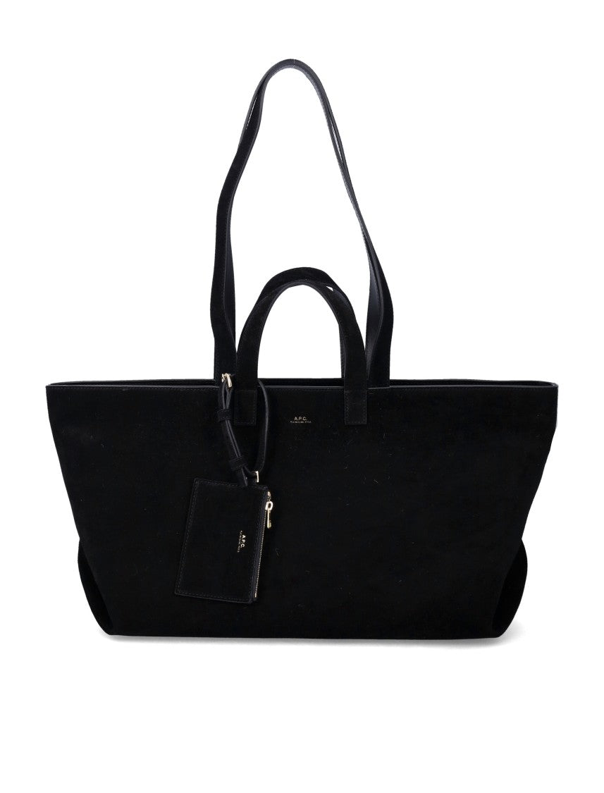 A.P.C. Le Drummer Suede Bag