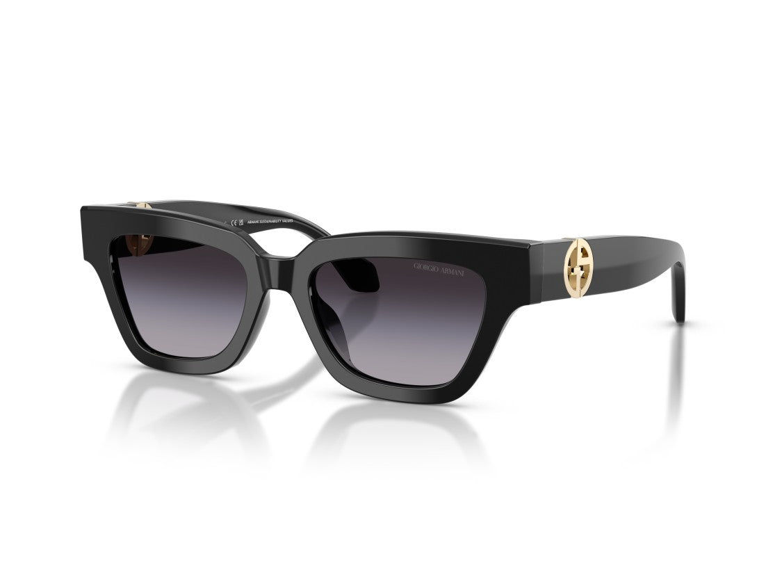 Giorgio Armani Gold 0Ar8246u Oversized Square Sunglasses