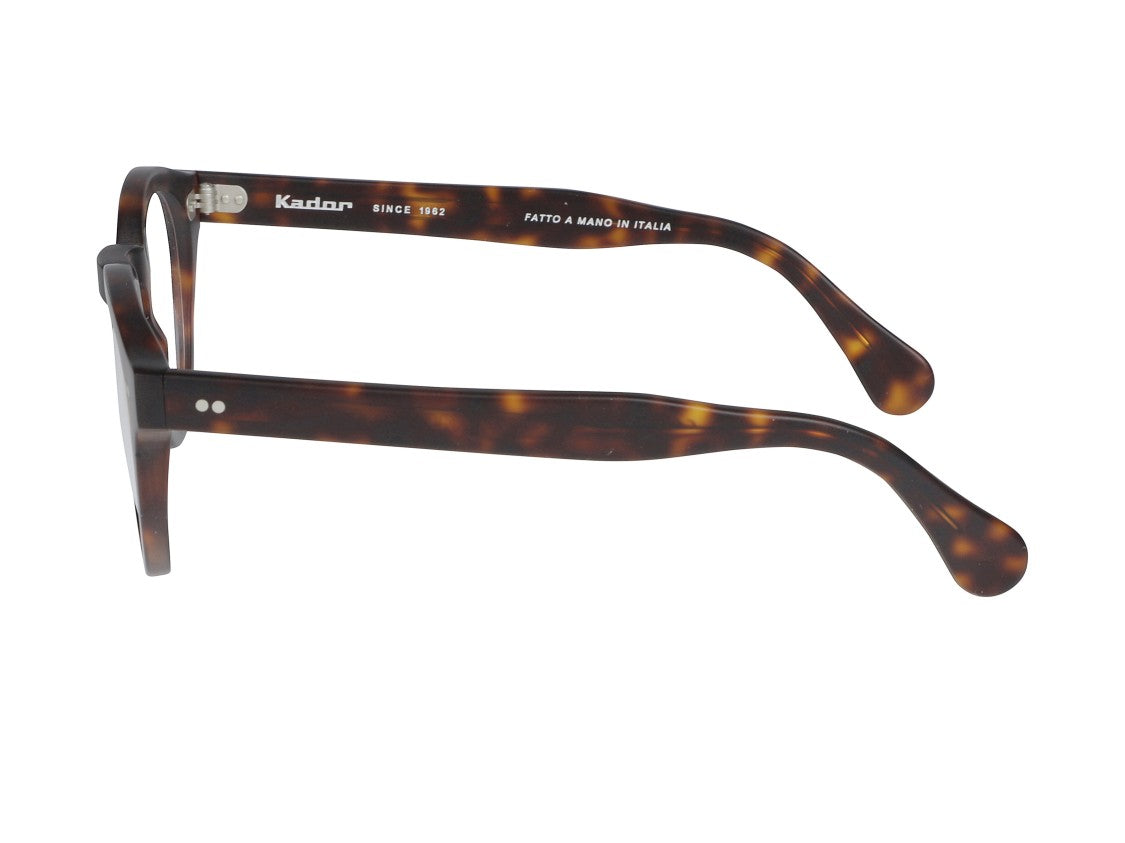 Kador Tortoiseshell Tony-K Keyhole Round Eyeglasses