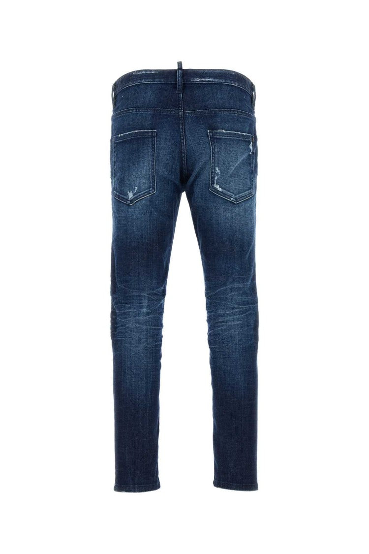 Dsquared2 Stretch Denim Skater Jeans