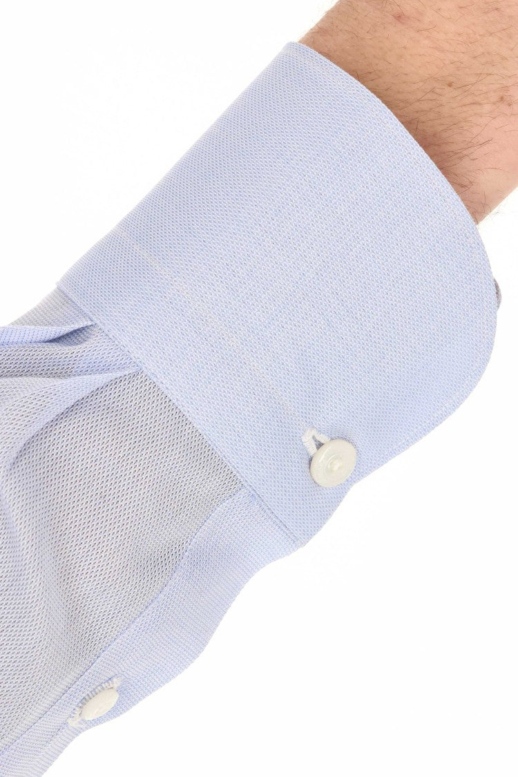 Finamore Ustica Collar Cotton Tailored Shirt