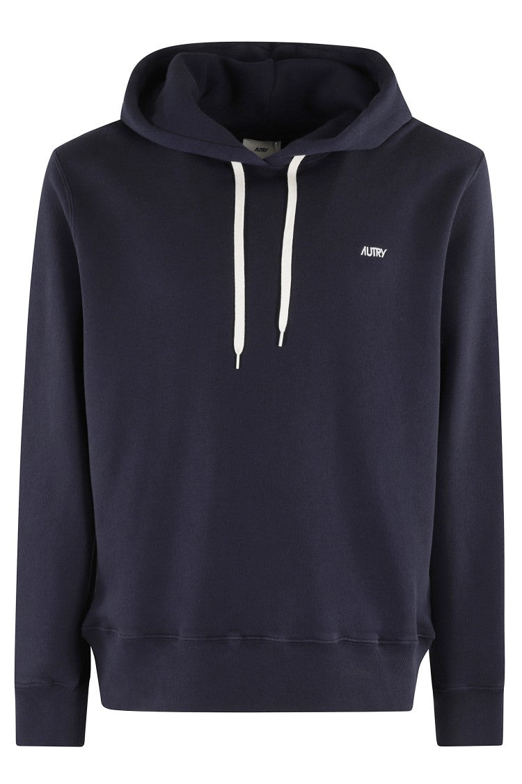 Autry Classic Hooded Sweatshirt With Embroidered Logo