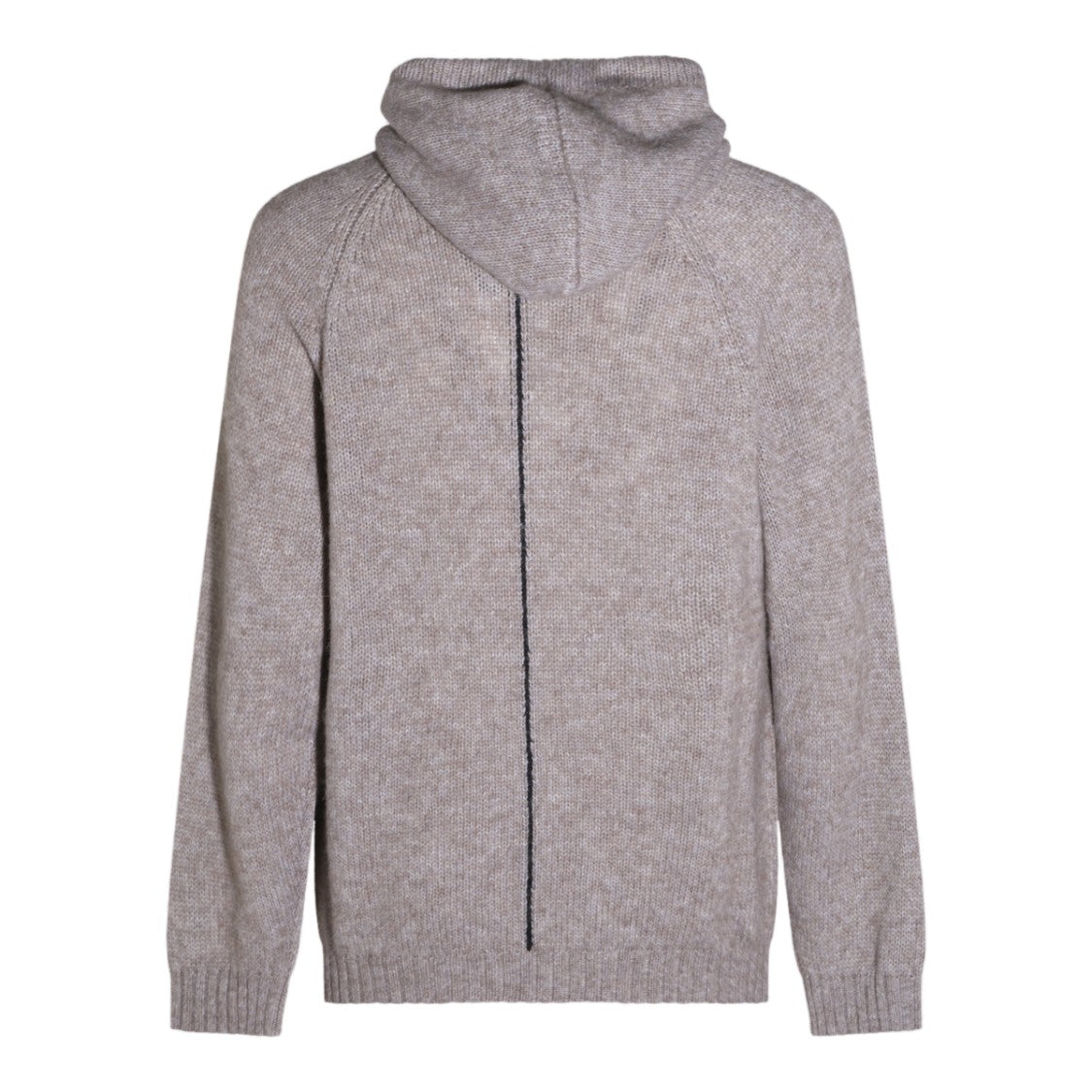 Giorgio Armani Textured Knit Hooded Sweater