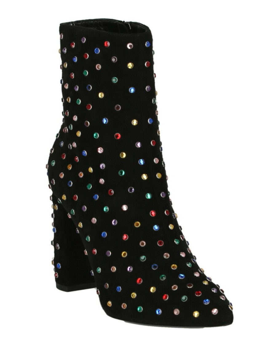 Saint Laurent Betty Embellished Ankle Boots