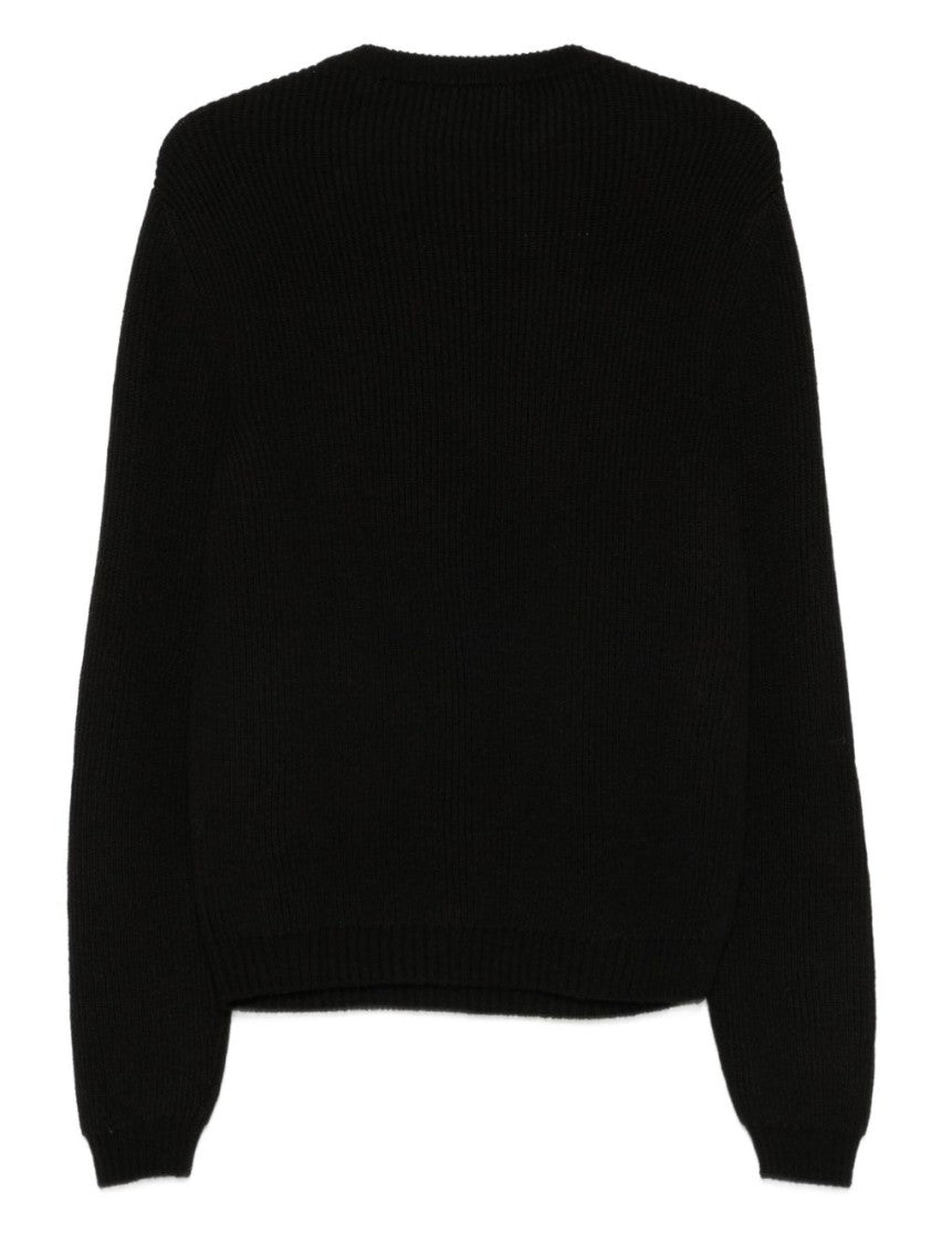 Moschino Ribbed Knit Sweater