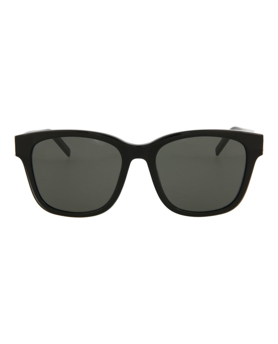 Saint Laurent Square-Frame Acetate Sunglasses With Saddle Nose Bridge