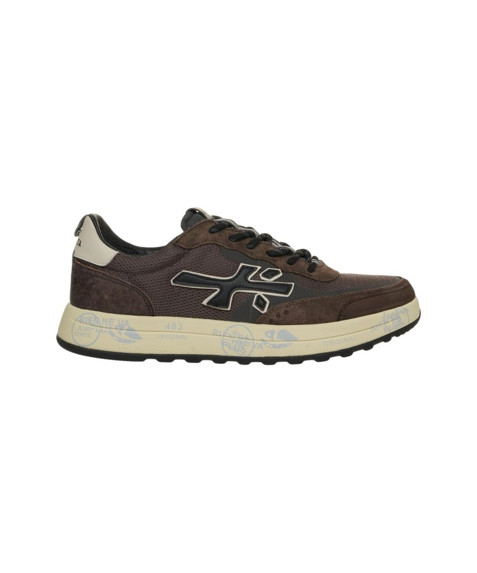 Premiata Nous' Sneakers With Suede And Textile Details