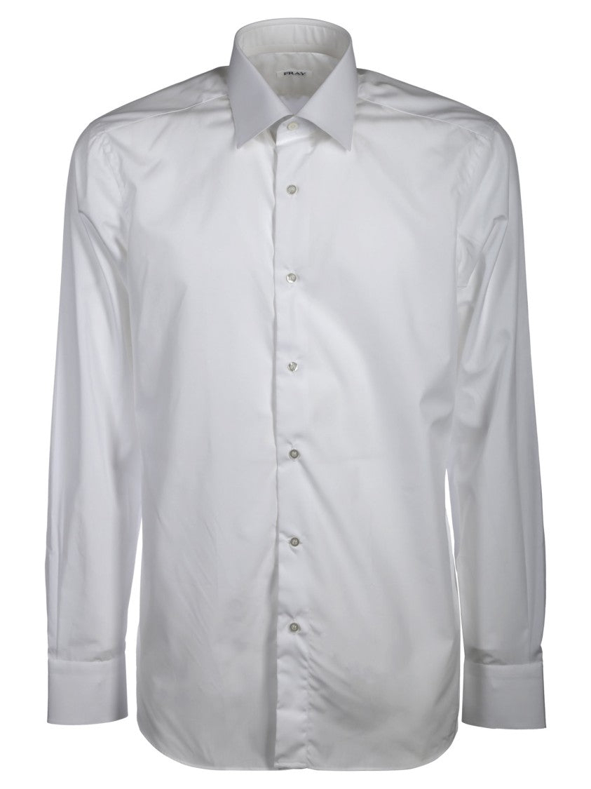 Fray Fray Shirt With Italian Collar