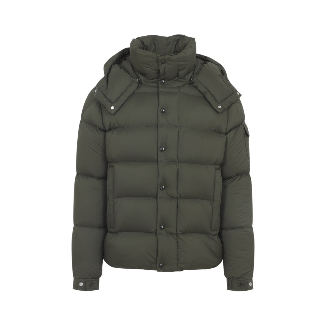 Moncler Maya 70 Recycled Tech Fabric Down Jacket With Detachable Hood