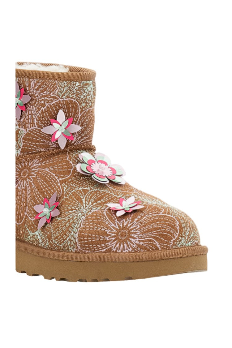 Ugg Mini Meadow Boots With All-Over Embroidery