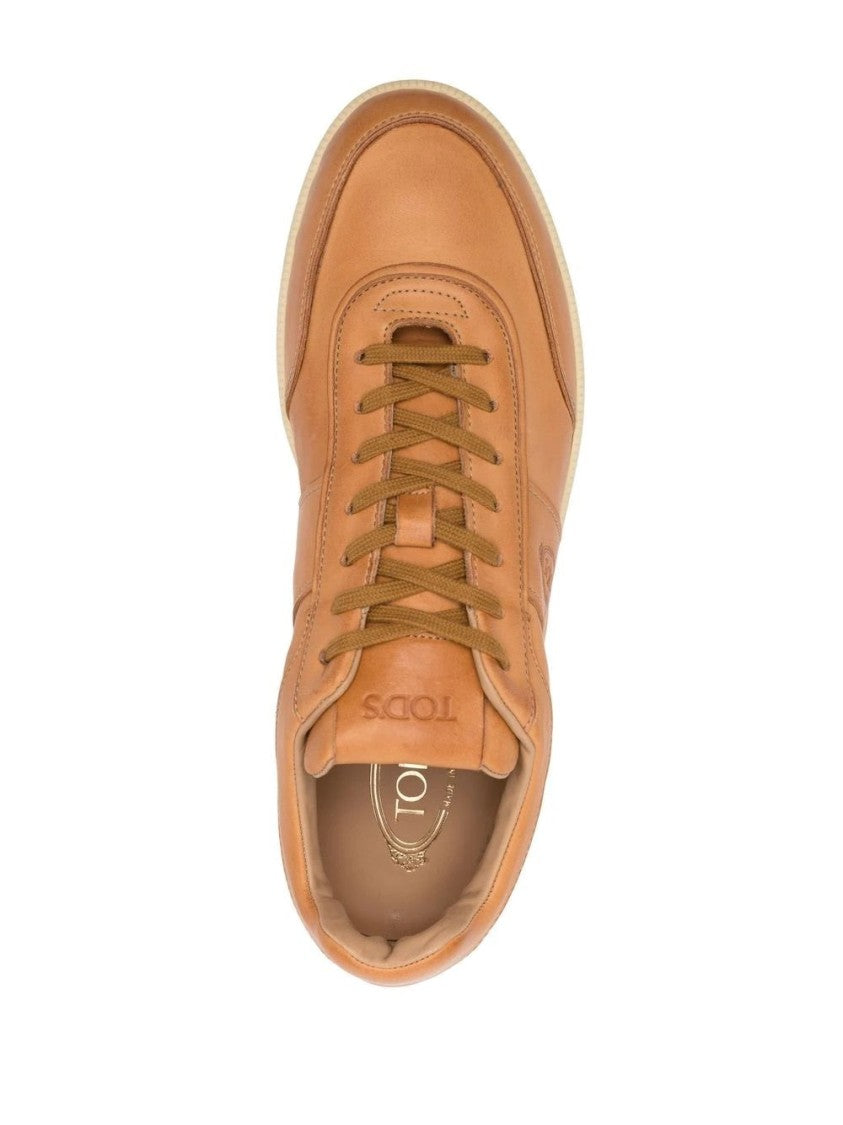 Tod's Multicolour Allacciata T Cassetta Low-Profile Leather Sneakers