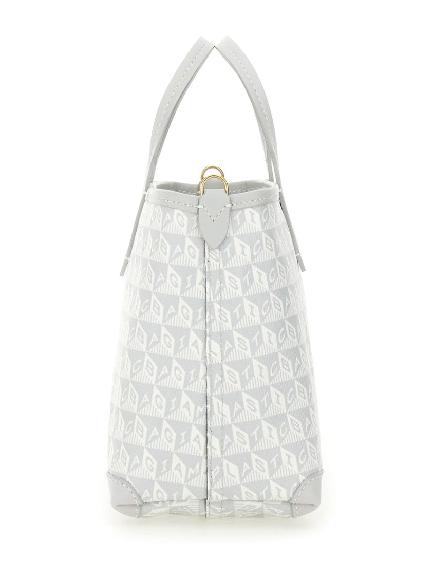 Anya Hindmarch Light Grey I Am A Plastic Tote Bag