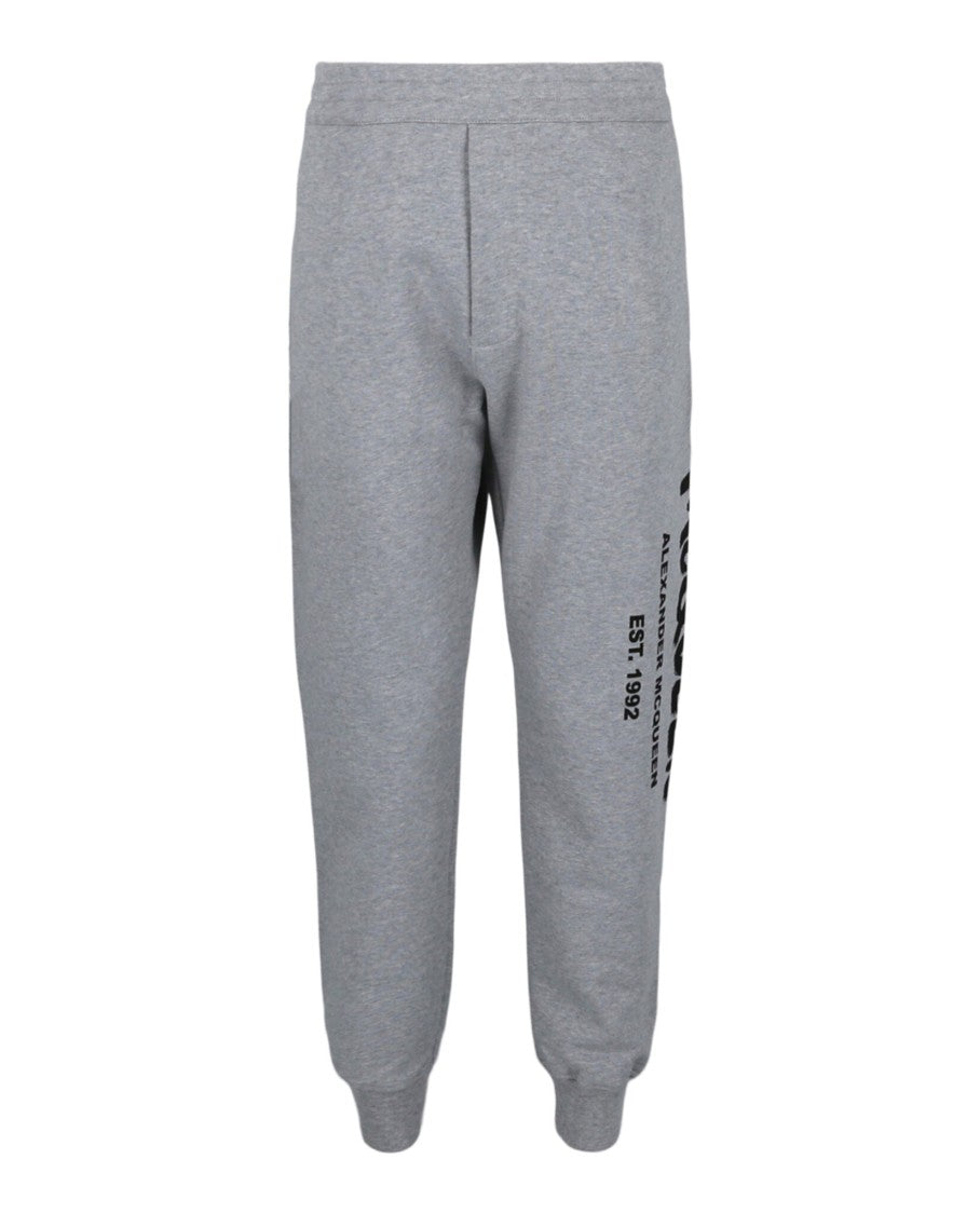 Alexander Mcqueen Graffiti Logo Sweatpants